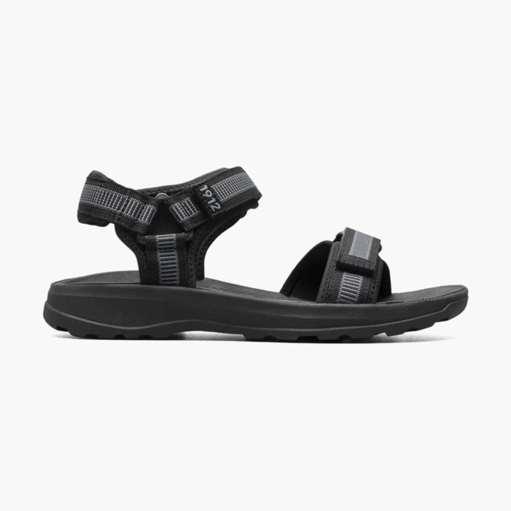 Nunn Bush Men's Huck Sport Three Strap Casual Sandal - Size 12